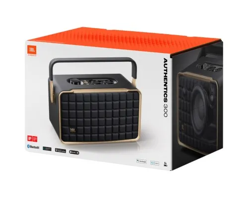 Акустическая система JBL Authentics 300 (JBLAUTH300BLKEP)