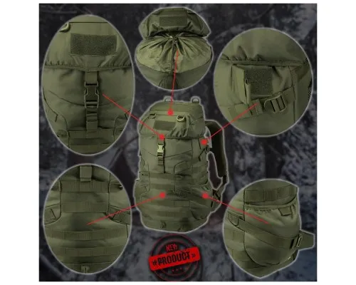 Рюкзак туристический Camo Crux 30L mtc (029.002.0011)