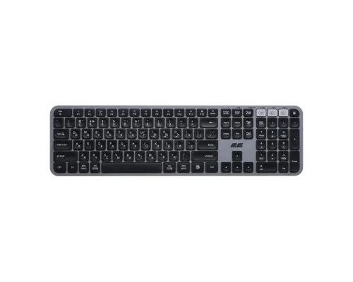 Комплект 2E MK440 Wireless/Bluetooth UA Black/Grey (2E-MK440WBGR_UA)