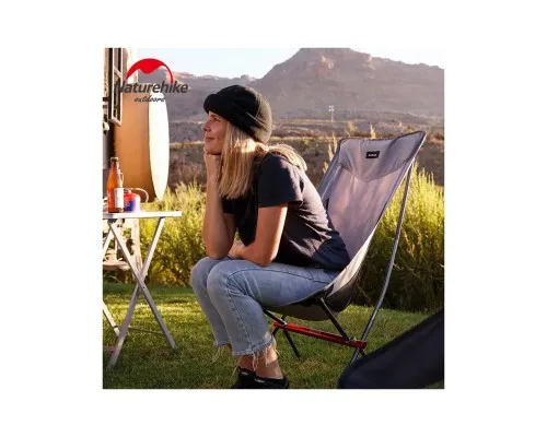 Крісло складане Naturehike YL06 Alu Folding Moon Chair NH18Y060-Z Бежеве (6927595753538)