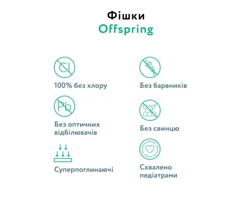 Підгузки Offspring Hairykiwi розмір L 9-13 кг 36 шт (DP-OI-FAT-L36P-HKW)