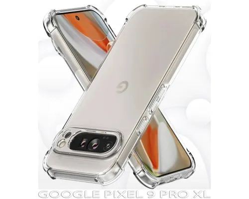 Чохол до мобільного телефона BeCover Anti-Shock Google Pixel 9 Pro XL Clear (712139)