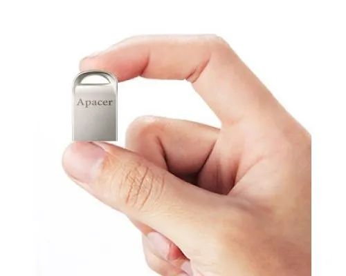 USB флеш накопитель Apacer 64GB AH115 Silver USB 2.0 (AP64GAH115S-1)