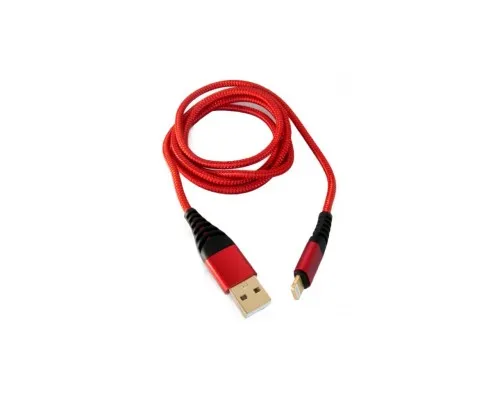 Дата кабель USB 2.0 AM to Lightning 1.0m Flexible MFI Extradigital (KBU1758)