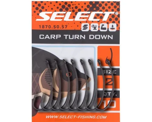 Крючок Select Carp Turn Down 04 (10 шт/уп) (1870.50.56)