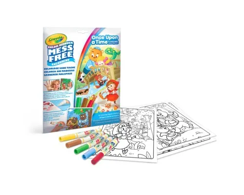 Набор для творчества Crayola Раскраска Color Wonder Любимые сказки 18 страниц (75-2816)