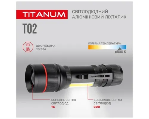 Фонарь TITANUM 200Lm 6500K (TLF-T02)