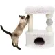 Дряпка (кігтеточка) для котів Trixie Harvey 54х40х73 см біло-рожева (4011905445397)