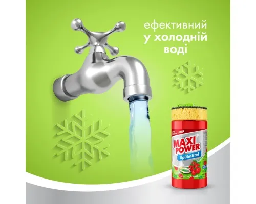 Средство для ручного мытья посуды Maxi Power Земляника 1000 мл (4823098414223)
