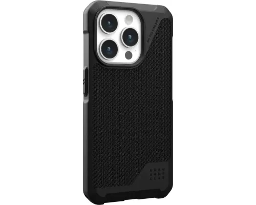 Чохол до мобільного телефона UAG Apple iPhone 15 Pro Max Metropolis LT Magsafe, Kevlar Black (114297113940)