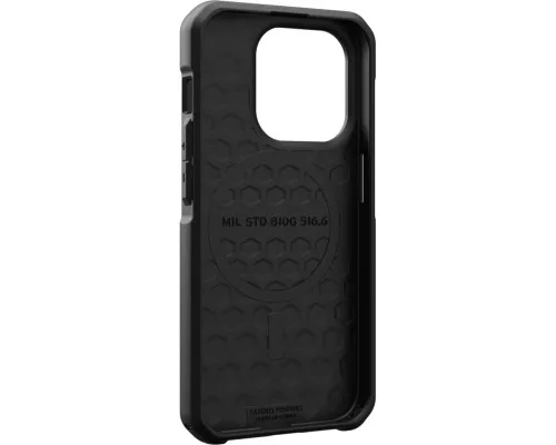 Чохол до мобільного телефона UAG Apple iPhone 15 Pro Max Metropolis LT Magsafe, Kevlar Black (114297113940)