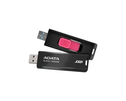 Накопичувач SSD USB 3.2 1TB SD610 ADATA (SC610-1000G-CBK/RD)