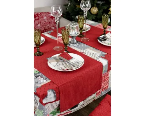 Серветка на стіл Прованс Merry Christmas 35x45 см (4823093449251)