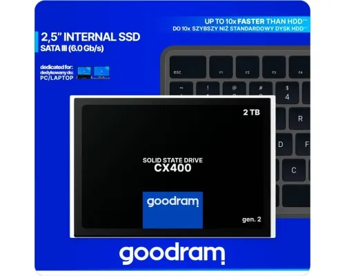 Накопитель SSD 2.5 2TB Goodram (SSDPR-CX400-02T-G2)