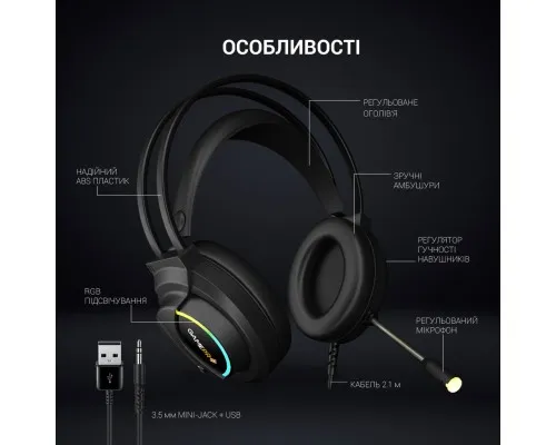 Наушники GamePro HS565 Nitro Black (HS565)