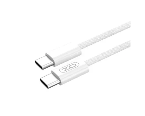 Дата кабель USB-C to USB-C NB-Q259 60W White XO (XO-NB-Q259-WH)