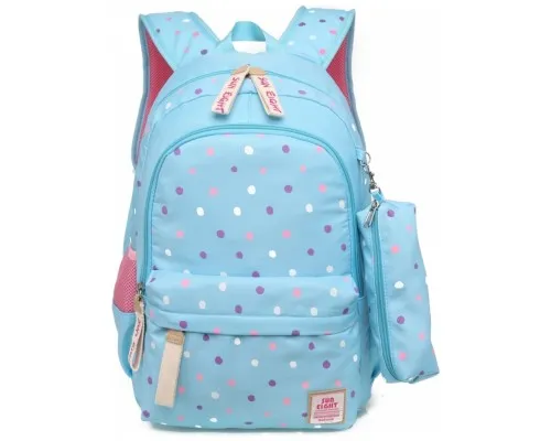 Рюкзак школьный Cool For School 17" Голубой (8249-blue)