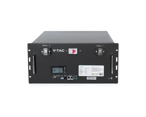 Батарея LiFePo4 V-TAC 51.2V - 100Ah LiFePO4 (V-TAC-LiFePO4-48-200)