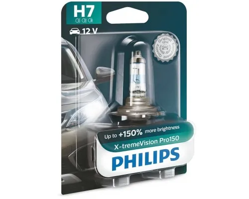 Автолампа Philips галогенова 55W (12972XVPB1)