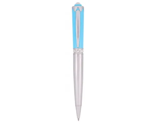 Ручка кулькова Langres набір ручка + гачок для сумки Crystal Синій (LS.122028-02)