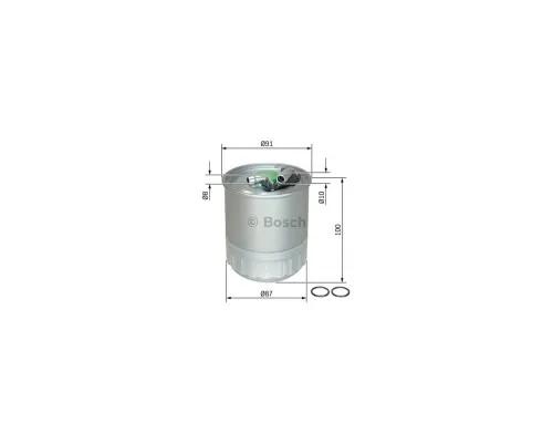 Фільтр паливний Bosch F 026 402 056