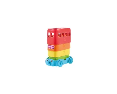 Развивающая игрушка Toomies пирамидка Автобус (E73220)
