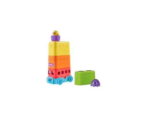 Развивающая игрушка Toomies пирамидка Автобус (E73220)