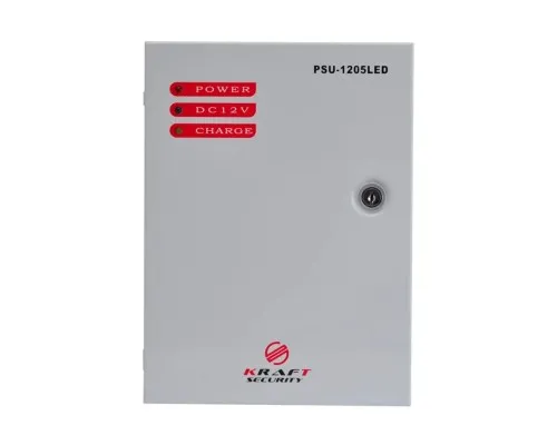 Блок питания для систем видеонаблюдения Kraft Energy PSU-1205LED(B)