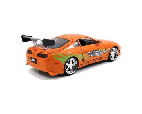 Машина Jada металлическая Форсаж Toyota Supra (1995) + фигурка Брайана 1:24 (253205001)