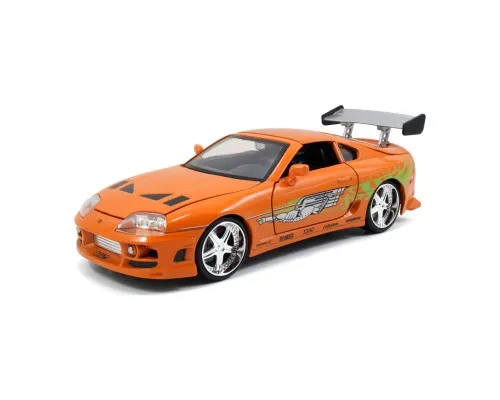 Машина Jada металлическая Форсаж Toyota Supra (1995) + фигурка Брайана 1:24 (253205001)