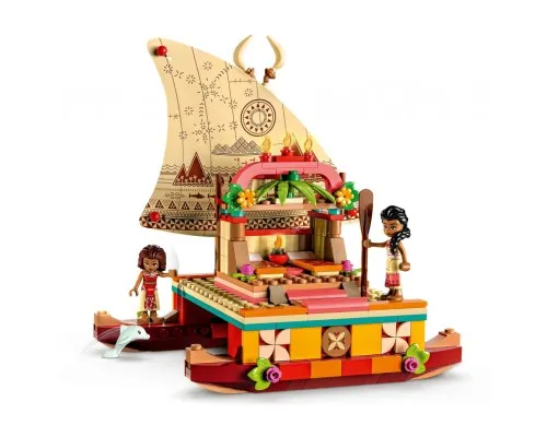 Конструктор LEGO Disney Princess Пошуковий човен Ваяни 321 деталь (43210)