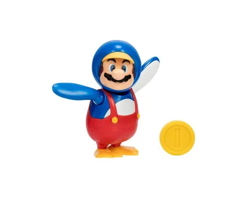 Фигурка Super Mario с артикуляцией – Марио-пингвин 10 см (40824i)