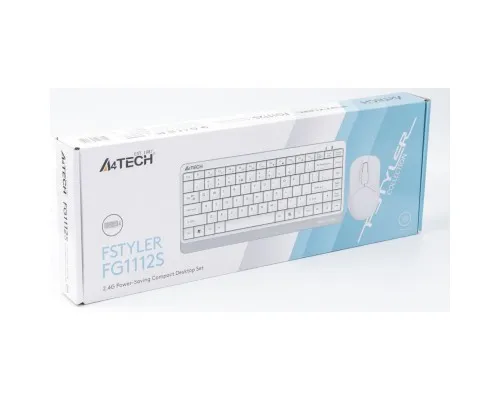 Комплект A4Tech FG1112S Wireless White (FG1112S White)