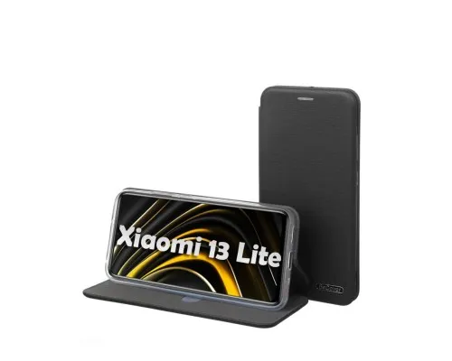 Чохол до мобільного телефона BeCover Exclusive Xiaomi 13 Lite Black (709049)