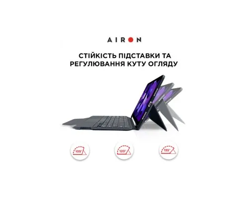 Чохол до планшета AirOn Premium iPad Air 4Gen/5Gen 10.9 with Keyboard (4822352781094)