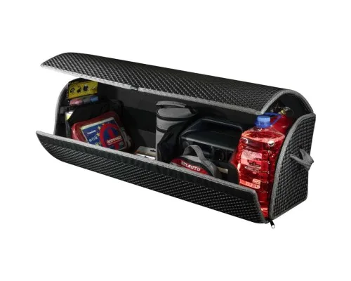 Сумка-органайзер EVAtech XL-PRO 32x100x30 см. Ромб чорний з сірим кантом (BS13643OX3RBG)