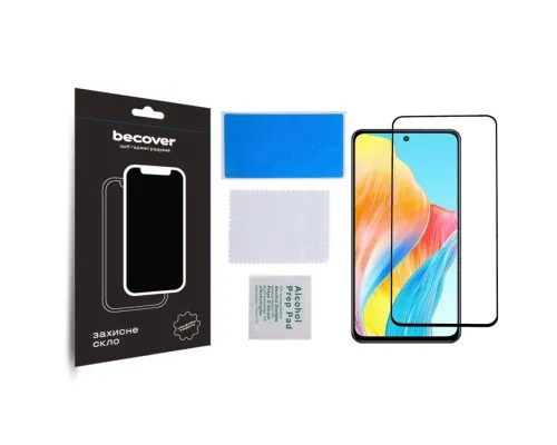 Скло захисне BeCover Oppo A98 5G Black (709772)