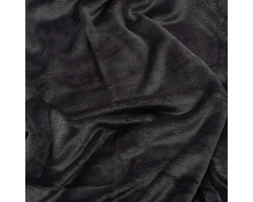 Плед Ardesto Flannel 100% поліестер, темно-сірий 200х220 см (ART0213SB)
