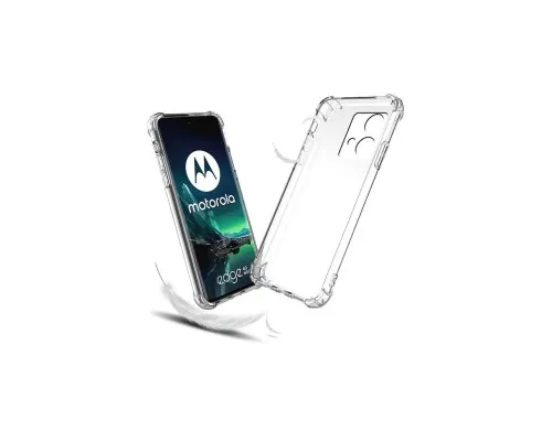 Чохол до мобільного телефона BeCover Anti-Shock Motorola Edge 40 Neo Clear (710612)