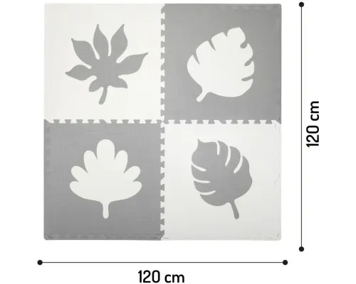Дитячий килимок MoMi пазл Feli 120 х 120 cм Grey (AKCE00029)