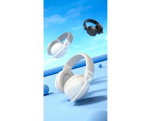 Наушники Aula S6 - 3 in 1 Wired/2.4G Wireless/Bluetooth White (6948391235561)