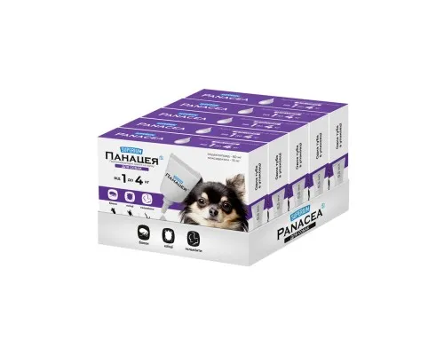 Капли для животных SUPERIUM Панацея Противоразитарные для собак 1-4 кг (9141)