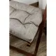 Подушка на стілець Прованс FIESTA Сіра 40х40см (33514)
