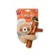 Іграшка для собак GiGwi Shaking Fun Лінивець з великою пищалкою 22 см (2261)