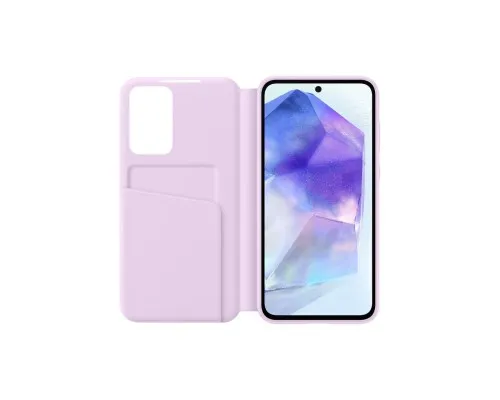 Чехол для мобильного телефона Samsung Galaxy A55 (A556) Smart View Wallet Case Violet (EF-ZA556CVEGWW)