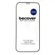 Скло захисне BeCover Apple iPhone 12 10D Black (711324)