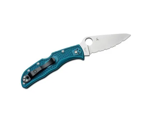 Ніж Spyderco Endela K390 Serrated Blue (C243FSK390)
