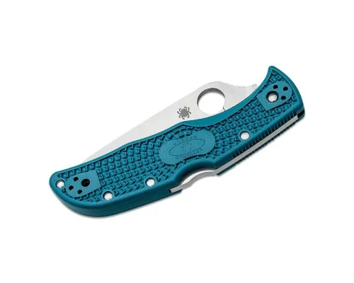 Ніж Spyderco Endela K390 Serrated Blue (C243FSK390)