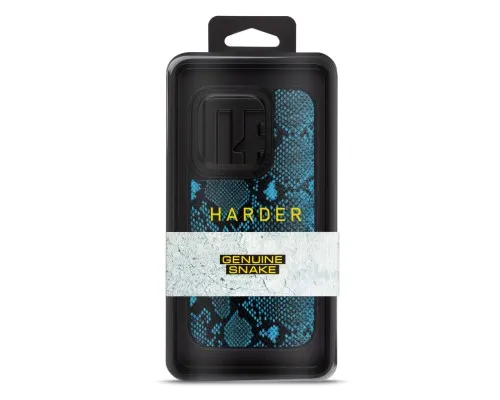 Чохол до мобільного телефона Harder Genuine Snake Apple iPhone 14 Pro Dark Blue (ARM76787)