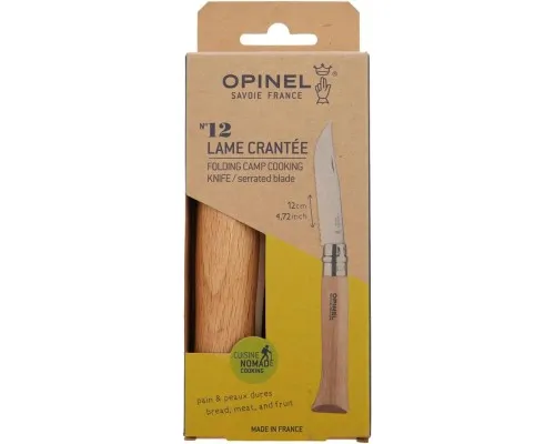 Нож Opinel 12 VRI Serrated (002441)